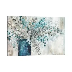 Kirklands Home Eucalyptus Canvas Art Print Multi New