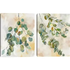 Kirklands Home Eucalyptus I & II Canvas Art Prints, Set of 2 Sale