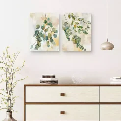 Kirklands Home Eucalyptus I & II Canvas Art Prints, Set of 2 Sale