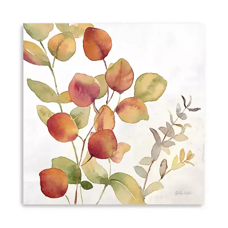 Kirklands Home Eucalyptus Leaves Spice II Canvas Art Print Best