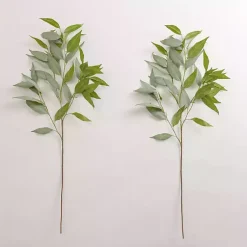 Stems & Bouquets>Kirklands Home Eucalyptus Sprays, Set of 2 Green