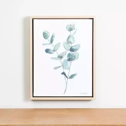 Kirklands Home Eucalyptus Stem II Framed Art Print New