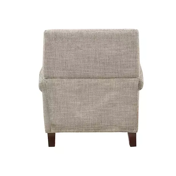 Kirklands Home Evanston Push-Back Sand Recliner Gray Outlet