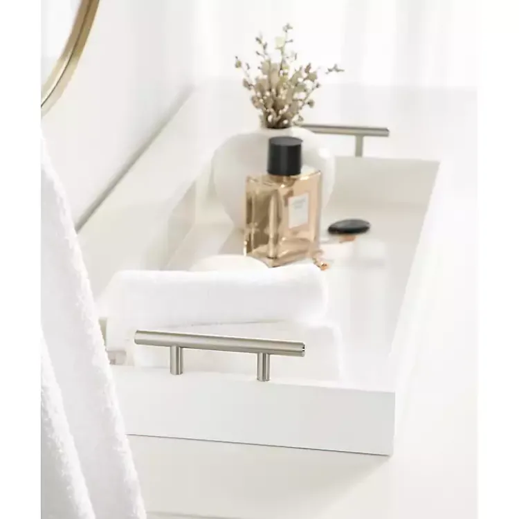 Decorative Trays>Kirklands Home Evelyn Narrow Decorative Tray White