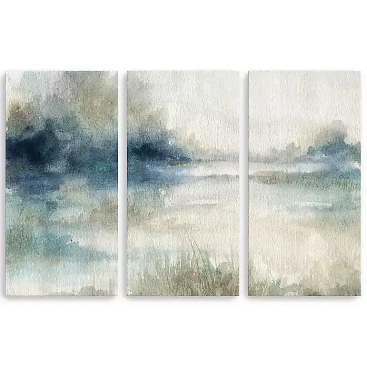Kirklands Home Evening Waters Canvas Art Prints, Set of 3 Best