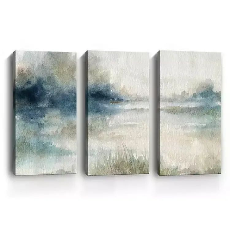 Kirklands Home Evening Waters Canvas Art Prints, Set of 3 Best