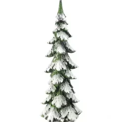 Christmas Decorations>Kirklands Home Evergreen Christmas Tree with Frosted Snow, 20 in.