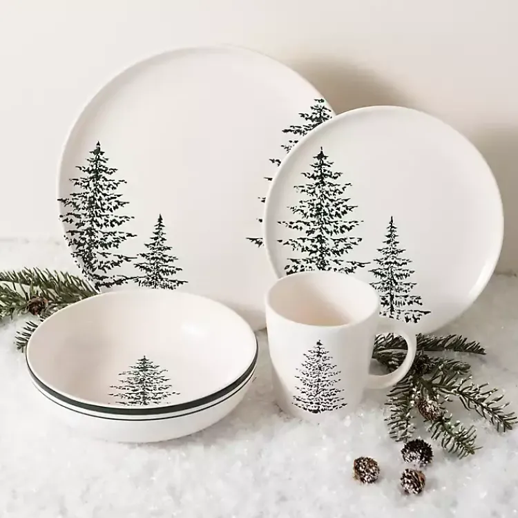 Christmas Dining & Entertaining>Kirklands Home Evergreen Dinner Plate