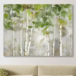 Kirklands Home Evergreen Forest Giclee Canvas Art Print Discount