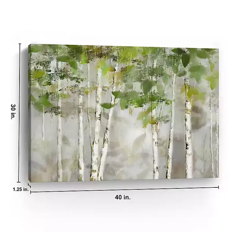 Kirklands Home Evergreen Forest Giclee Canvas Art Print Discount