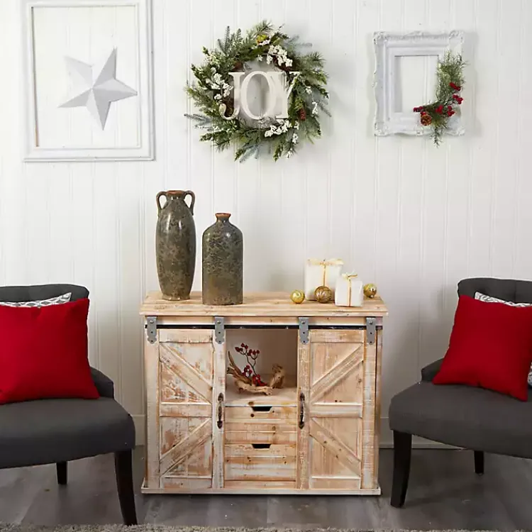 Christmas Wreaths>Kirklands Home Evergreen Pineberry Joy Wreath