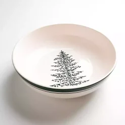 Christmas Dining & Entertaining>Kirklands Home Evergreen Tree Round Serving Bowl