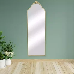 Kirklands Home Everlaine Modern Victorian Leaner Mirror Gold Online