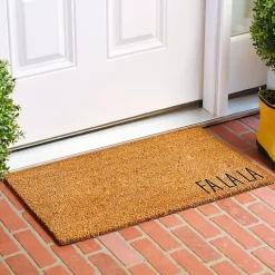 Outdoor Christmas Decorations>Kirklands Home Fa La La Coir Doormat
