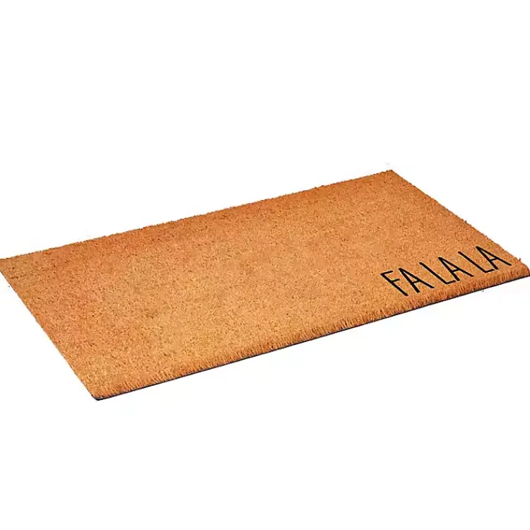 Outdoor Christmas Decorations>Kirklands Home Fa La La Coir Doormat