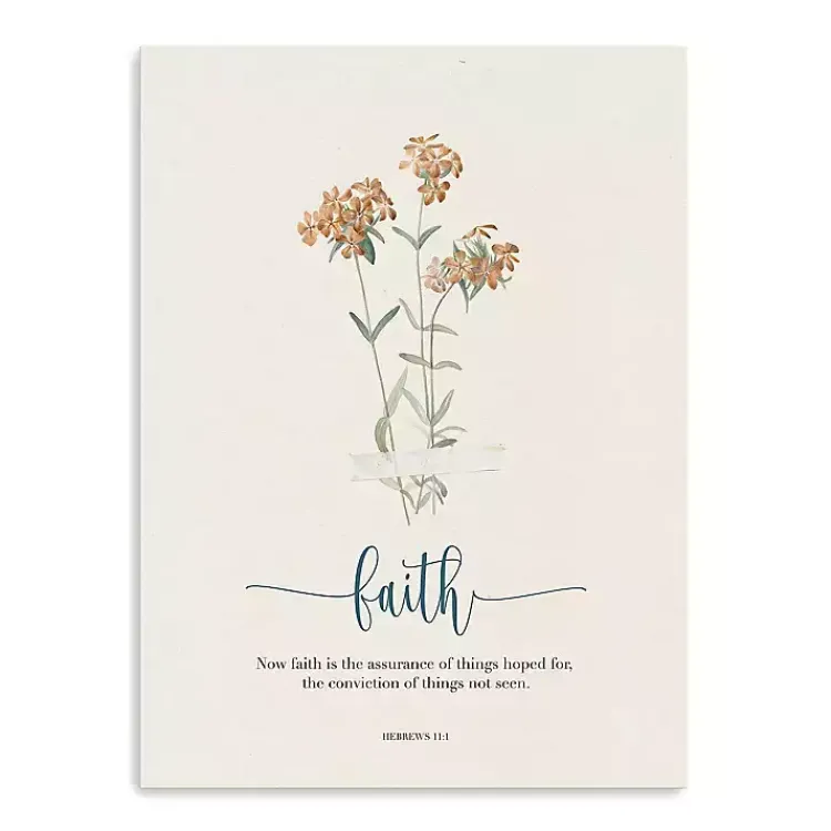 Kirklands Home Faith Affirmations Canvas Art Print, 18x24 in. Best