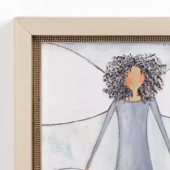 Kirklands Home Faith Angel Framed Art Print Outlet