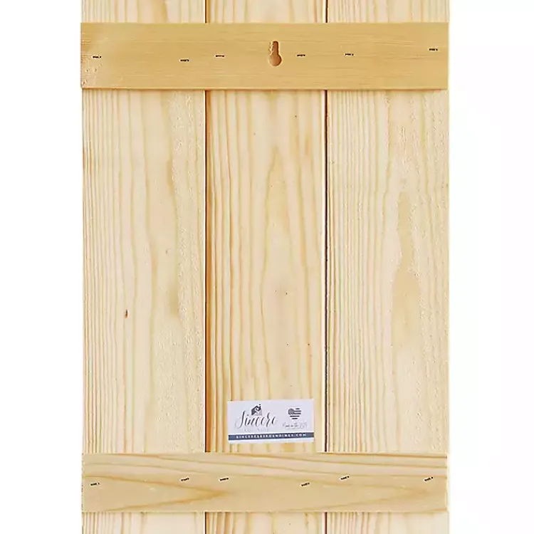 Kirklands Home Faith in God Wall Plaque