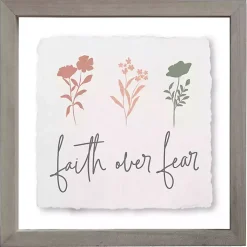 Kirklands Home Faith Over Fear Wall Plaque Clearance