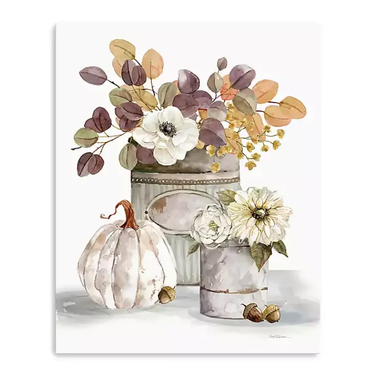 Fall>Kirklands Home Fall Florals Canvas Art Print, 16x20 in.