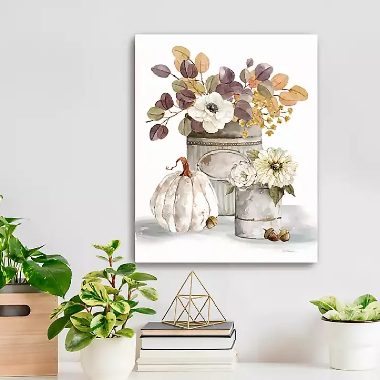 Fall>Kirklands Home Fall Florals Canvas Art Print, 16x20 in.