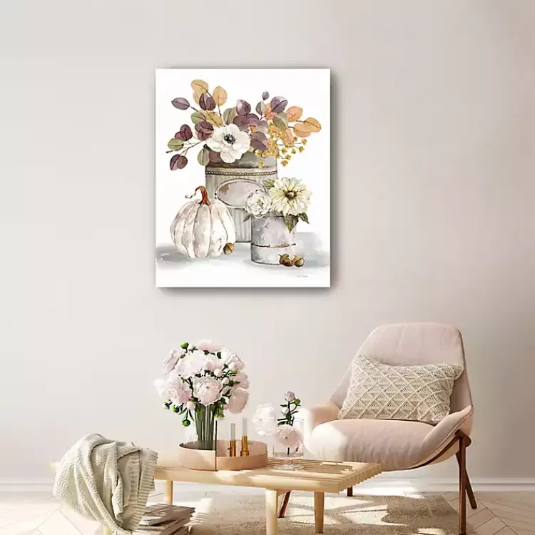 Fall>Kirklands Home Fall Florals Canvas Art Print, 24x30 in.