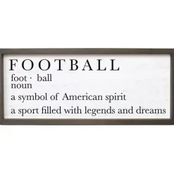 Fall>Kirklands Home Fall Football Framed Wall Plaque