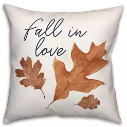 Fall>Kirklands Home Fall In Love Pillow White