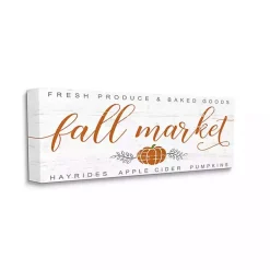 Fall>Kirklands Home Fall Market Apple Cider Canvas Wall Art