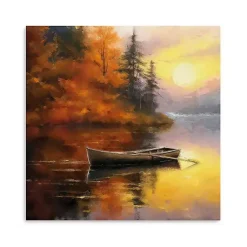 Fall>Kirklands Home Fall Sunset Canvas Art Print, 30x30 in.