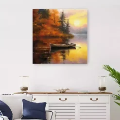 Fall>Kirklands Home Fall Sunset Canvas Art Print, 30x30 in.