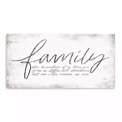 Kirklands Home Family Branches Canvas Art Print, 40x20 in. White Online