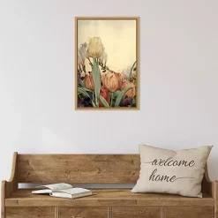 Kirklands Home Fantasy Garden Tulip Framed Canvas Art Print Clearance