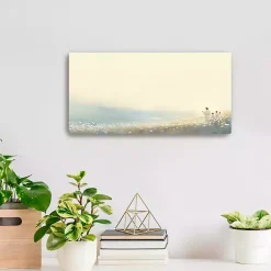 Kirklands Home Far Green Hill Canvas Art Print, 10x20 Multi Hot