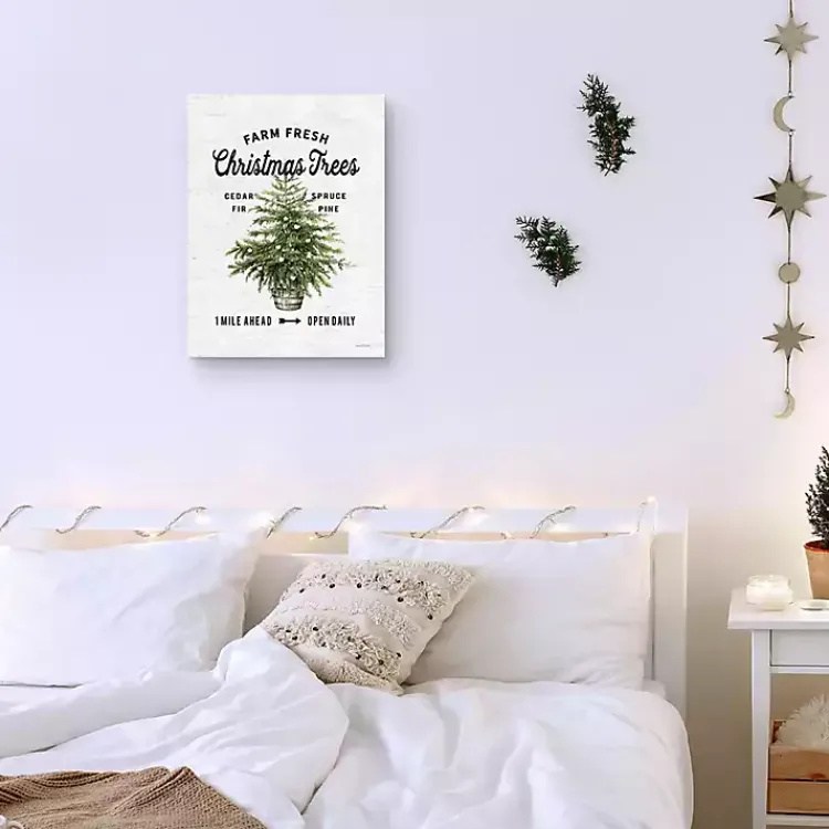 Christmas Art & Wall Decor>Kirklands Home Farm Fresh Christmas Trees Canvas Print