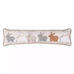 Pillows>Kirklands Home Farmhouse Bunnies Bench Pillow