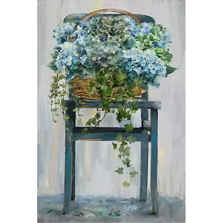 Kirklands Home Farmhouse Hydrangeas Canvas Art Print Multi Sale