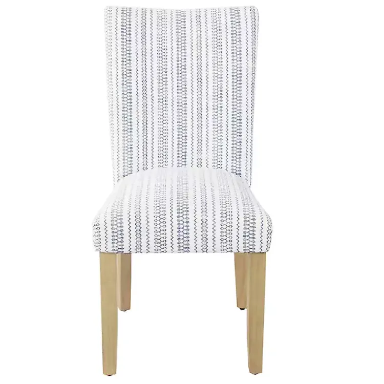 Kirklands Home Farmhouse Stripes Highback Dining Chairs, Set of 2 Clearance