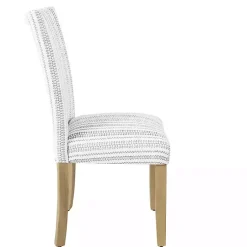 Kirklands Home Farmhouse Stripes Highback Dining Chairs, Set of 2 Clearance