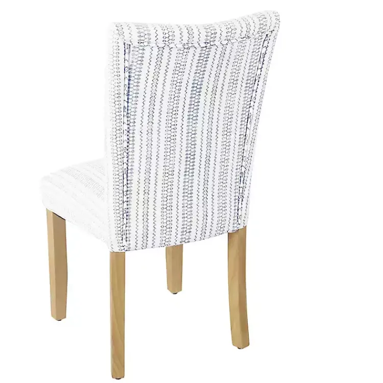 Kirklands Home Farmhouse Stripes Highback Dining Chairs, Set of 2 Clearance