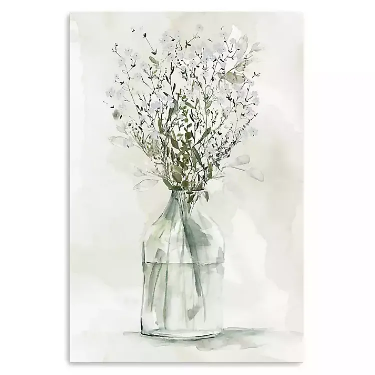 Kirklands Home Farmhouse s Canvas Art Print, 16x24 in. White Best