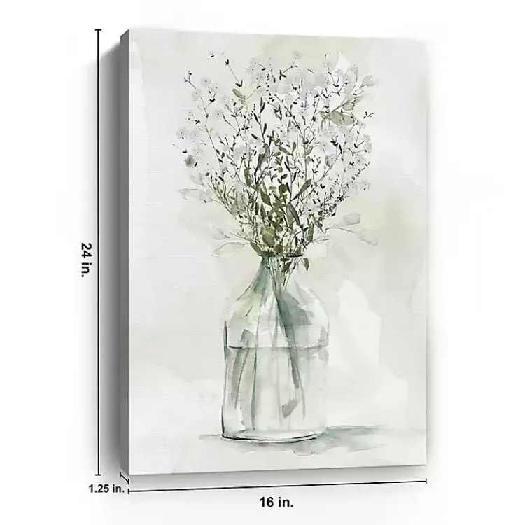 Kirklands Home Farmhouse s Canvas Art Print, 16x24 in. White Best