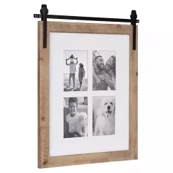 Collage Frames>Kirklands Home Farmhouse Wood and Metal Collage Frame