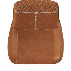 Kirklands Home Faux Leather Dining Chairs, Set of 2 Brown Hot