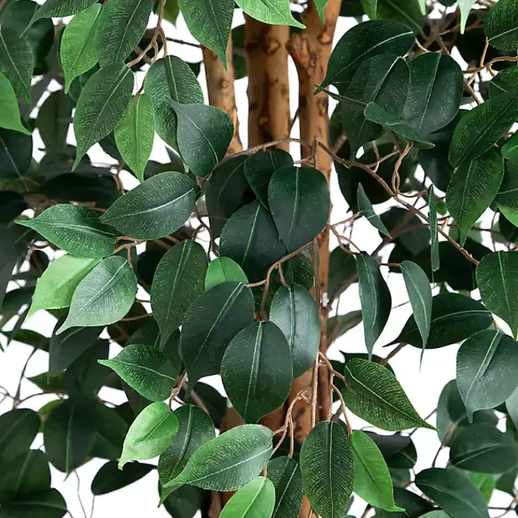 Trees & Topiaries>Kirklands Home Faux Ficus Tree, 9 ft.