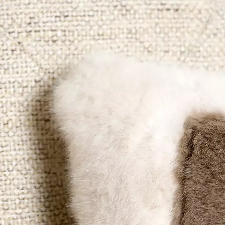 Pillows>Kirklands Home Faux Fur Monogram K Pillow