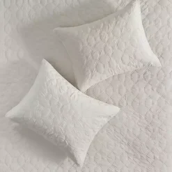 Kirklands Home Faux Velvet California King 3-pc. Coverlet Set White Discount
