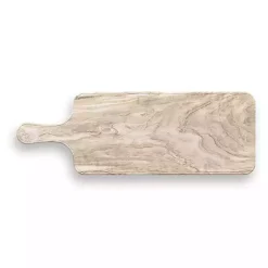 Kirklands Home Faux Wood Melamine Serving Board Tan Clearance