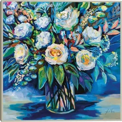Kirklands Home Feeling Framed Canvas Art Print Blue Sale