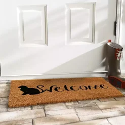 Kirklands Home Feline Welcome Doormat Clearance